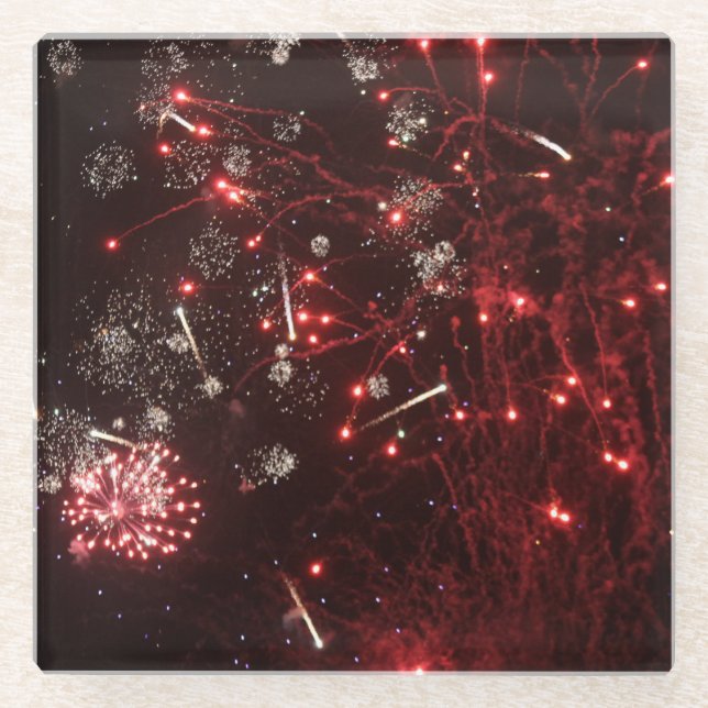 Fireworks Drink Coaster (Front)