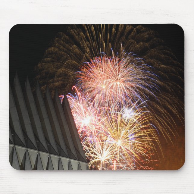 Fireworks explode mouse pad (Front)