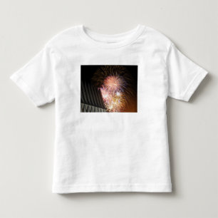 Fireworks explode toddler t-shirt