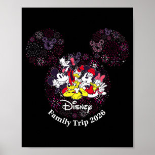 Fireworks Family Trip 2026 Valentine's Day Vacatio Poster