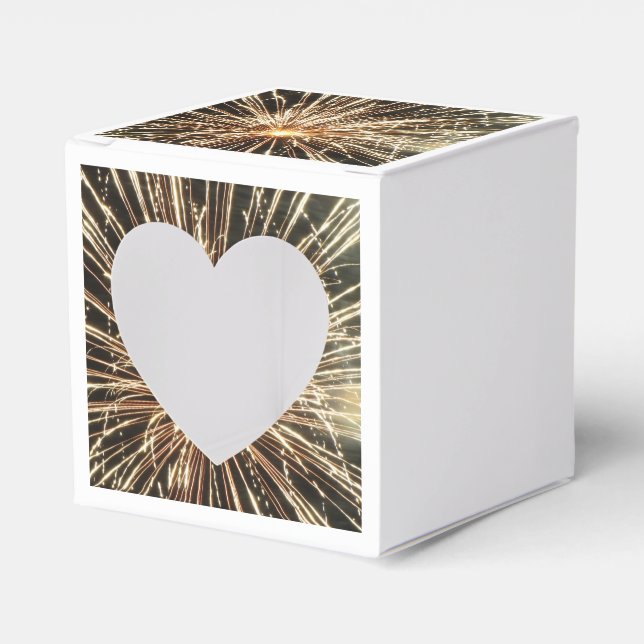 Fireworks Favor Box (Front Side)