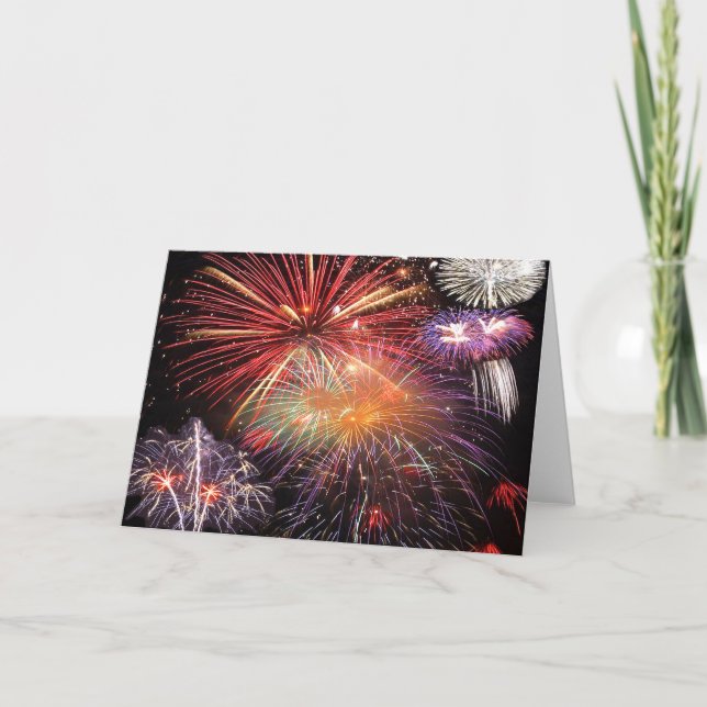 Fireworks Finale Card (Front)