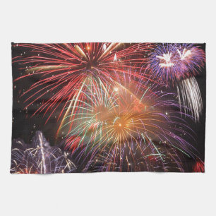 Fireworks Finale Kitchen Towel