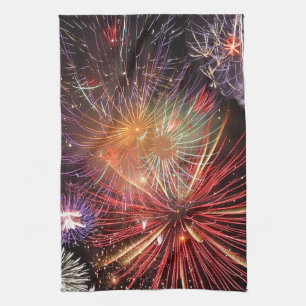Fireworks Finale Kitchen Towel