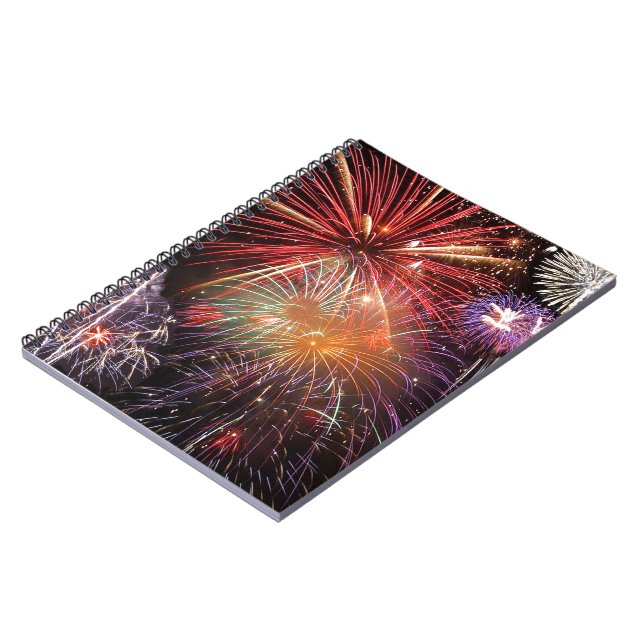 Fireworks Finale Notebook (Left Side)