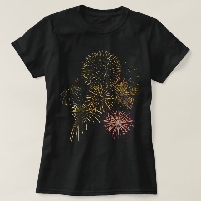 Fireworks Finale T-Shirt (Design Front)