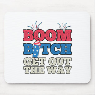 Fireworks Firing System Director Funny Boom 4th Of Mouse Pad