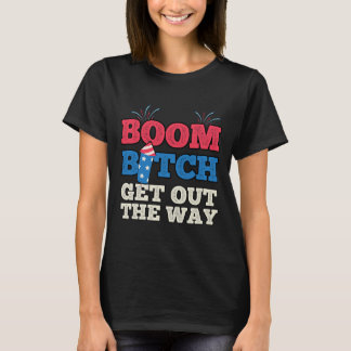Fireworks Firing System Director Funny Boom 4th Of T-Shirt
