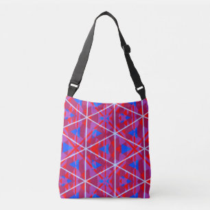 Fireworks Geometry Crossbody Bag