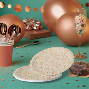 Fireworks-Inspired Pattern - Paper Plates