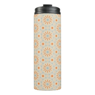 Fireworks-Inspired Pattern - Thermal Tumbler