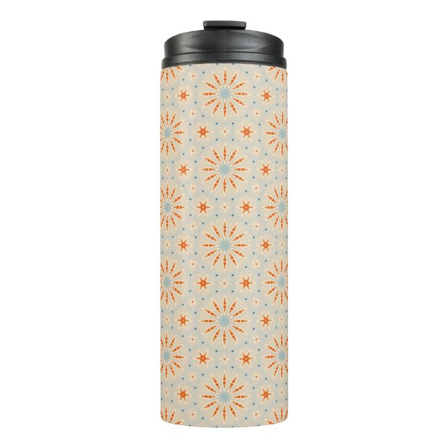 Fireworks-Inspired Pattern - Thermal Tumbler (Front)