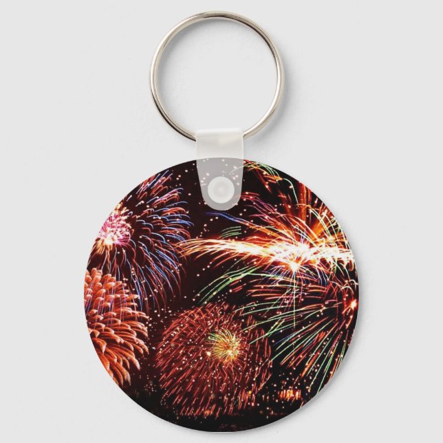 Fireworks Keychain (Front)