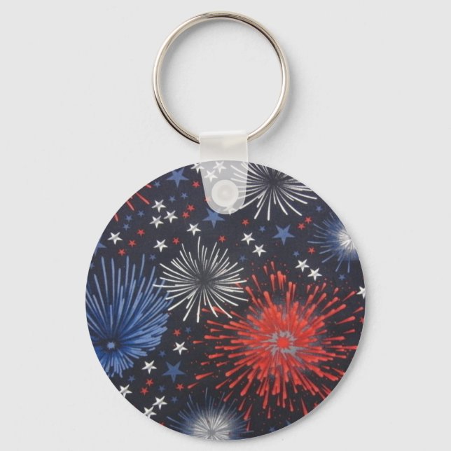 Fireworks Keychain (Front)