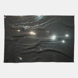 Fireworks Kitchen Towel