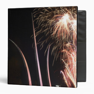 Fireworks light up the Air Force Memorial Binder