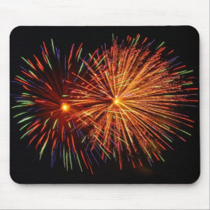 Fireworks Mousepad