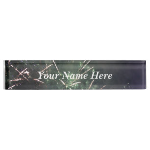 Fireworks Name Plate