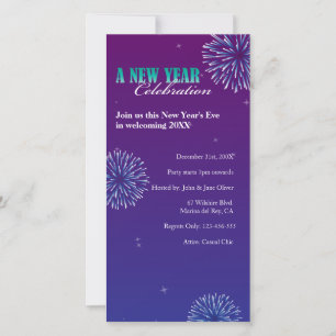 Fireworks New Year's Eve Party