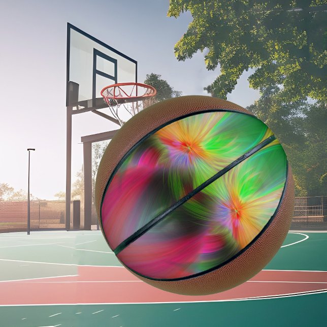 Fireworks of colours - fractal art basketball (Creator Uploaded)