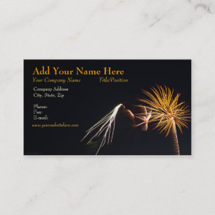 Fireworks P0538 Business Card