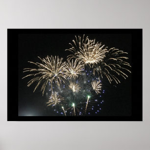 Fireworks Photo Poster