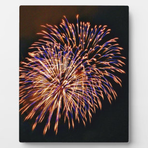 Fireworks Plaque