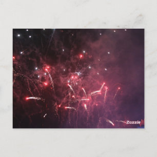 Fireworks Post Card