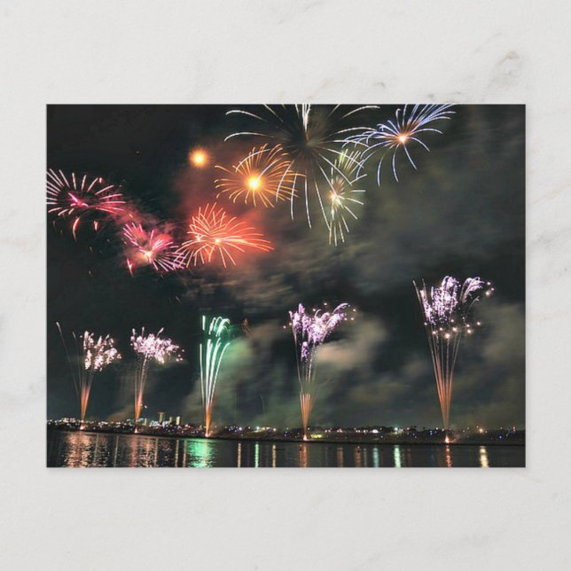 Fireworks Postcard (Front)