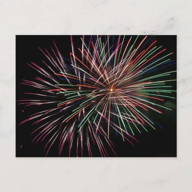 Fireworks Postcard (Front)