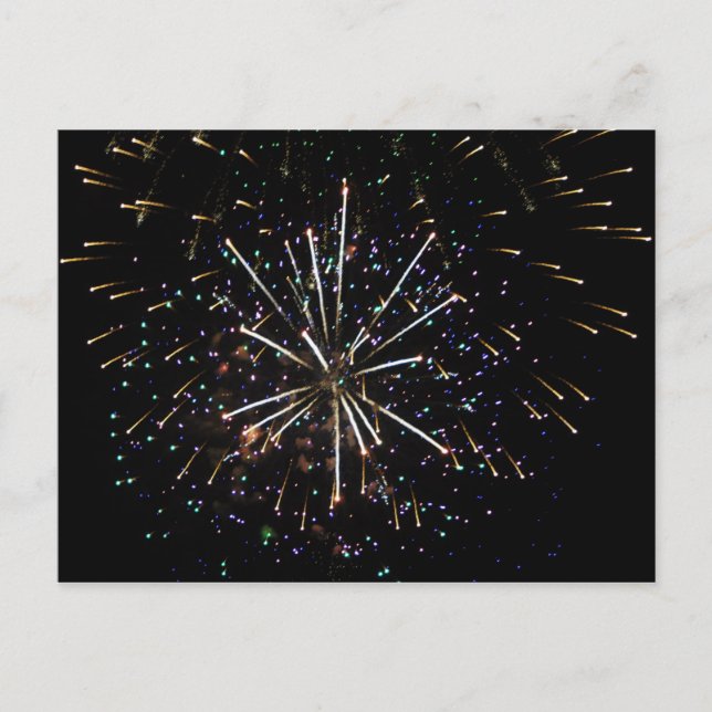Fireworks Postcard (Front)