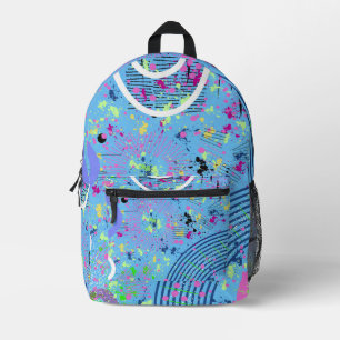 Fireworks Show  Printed Backpack