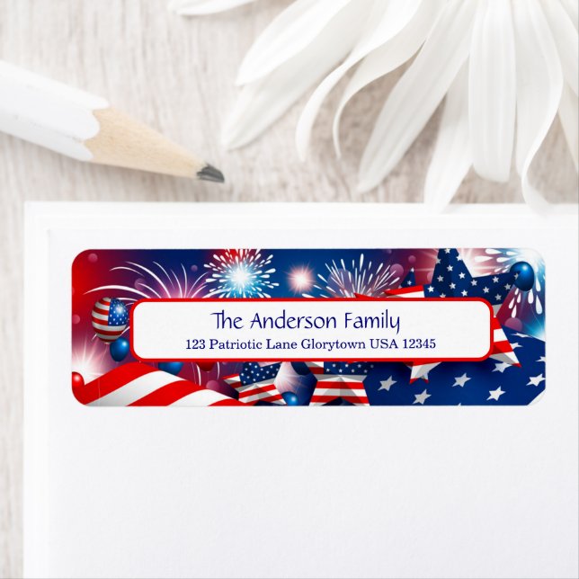 Fireworks, Stars and Flags (Insitu)