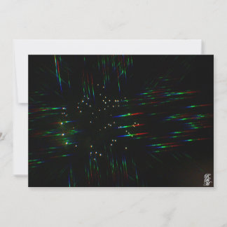 Fireworks Through 3D Glasses 3  Card