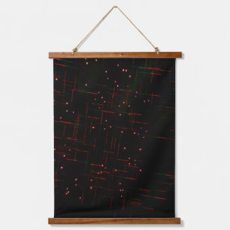 Fireworks through 3D Glasses 6 Hanging Tapestry