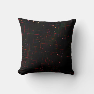 Fireworks through 3D Glasses 6 Throw Pillow
