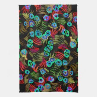 Fireworks Toucan Kitchen Towel