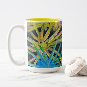 Fireworks Two-Tone Coffee Mug