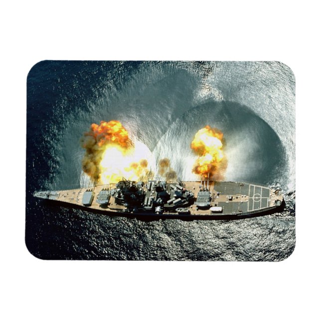 Firing Full Broadside Flexible Magnets (Horizontal)