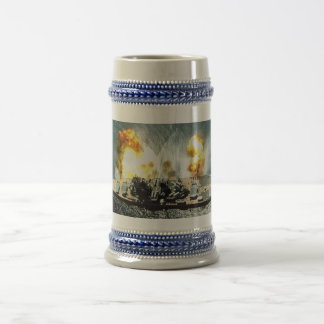 Firing Full Broadside Steins and Mugs
