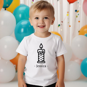 First 1st Birthday Outfit Customized 1 Year Old Baby T-Shirt