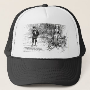 First 4 Lines of Sonnet # 11 by Shakespeare Trucker Hat