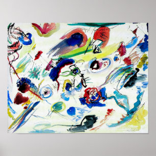 First Abstract Watercolor by Wassily Kandinsky Poster