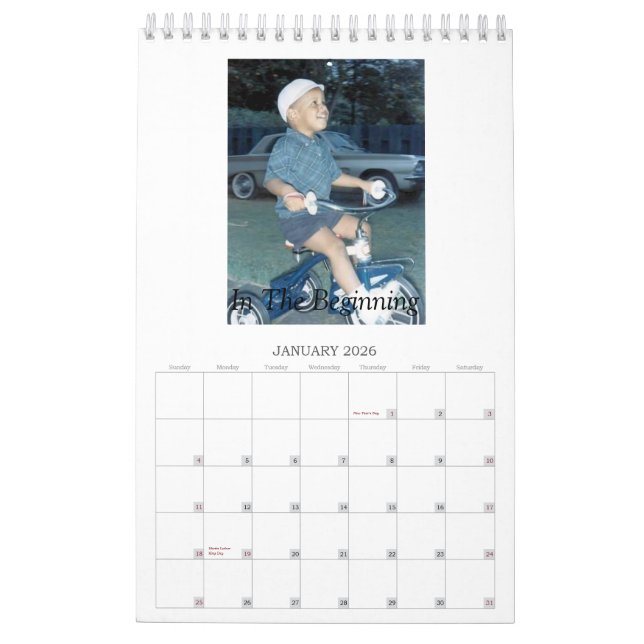 First African American... Calendar (Jan 2026)