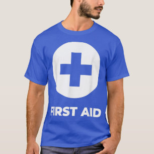 First Aid Box Funny Scary Nurse Halloween Costume T-Shirt