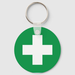 First aid keychain