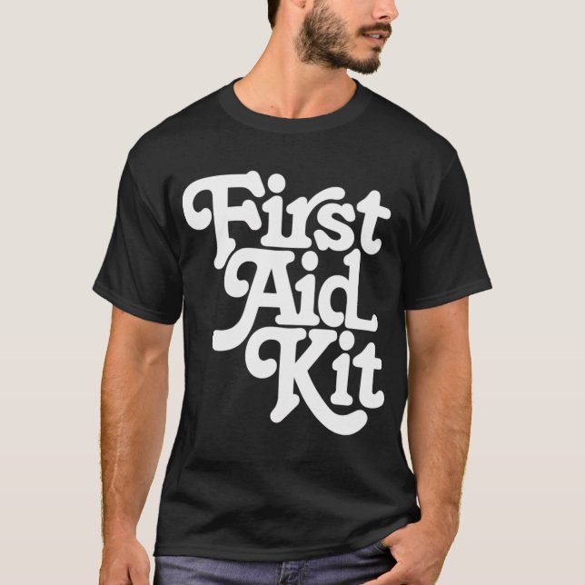 First Aid Kit Band T-Shirt (Front)
