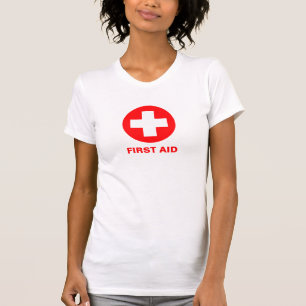 First Aid - Medic (Cross) - Ambulance, Help T-Shirt