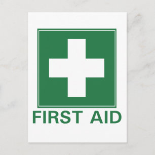 First Aid Postcard