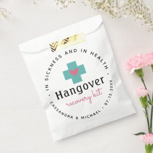 First Aid  Recovery Kit   Wedding Favour Favour Bag